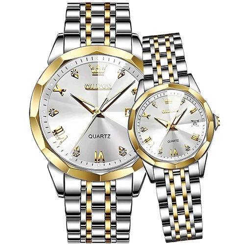 Gold White